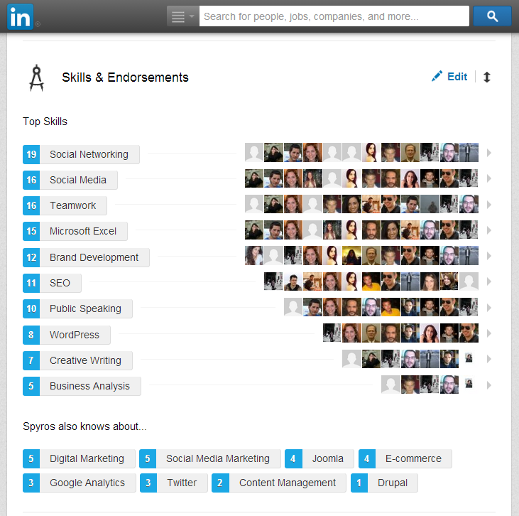 LinkedIn Endorsement